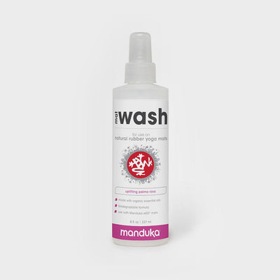 Manduka Mat Wash - Natural Rubber - Palma Rosa - 237ml bottle | Eco Yoga Store