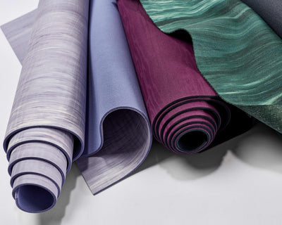 Manduka eKO Series yoga mats - group shot 4 colour options | Eco Yoga Store