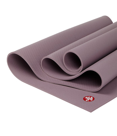 Manduka PRO 6mm Yoga Mat - Elderberry - folded | Eco Yoga Store