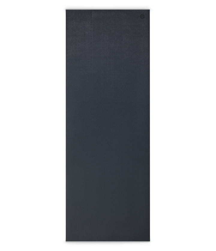 Manduka PRO 6mm Yoga Mat - Black Thunder - unfurled | Eco Yoga Store