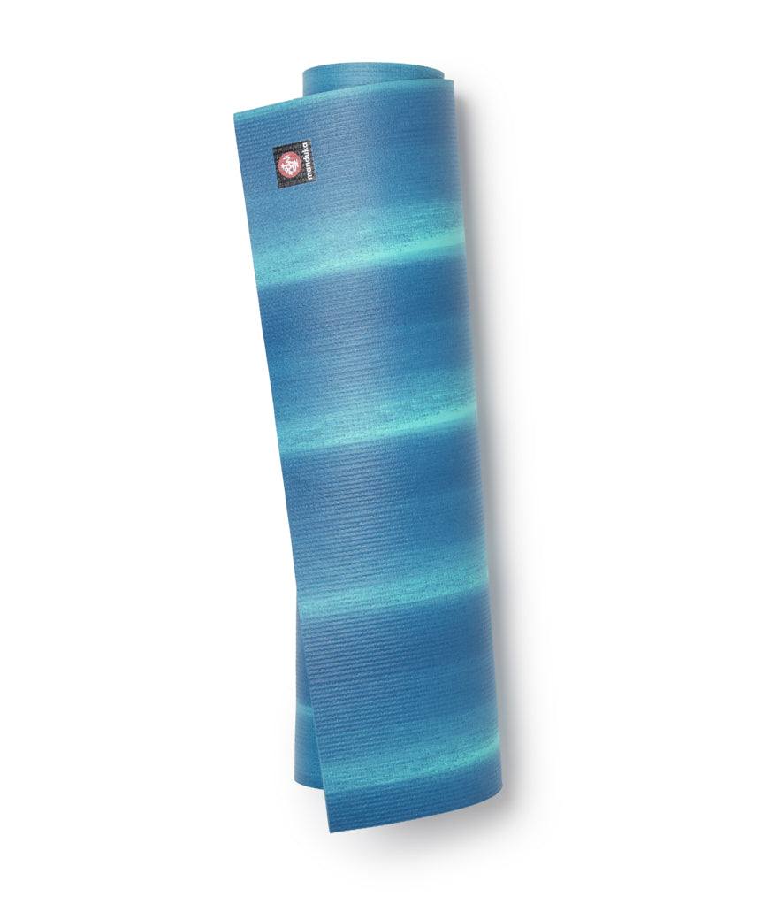 Manduka PRO 6mm Yoga Mat - Float Colour Fields - rolled vertical | Eco Yoga Store