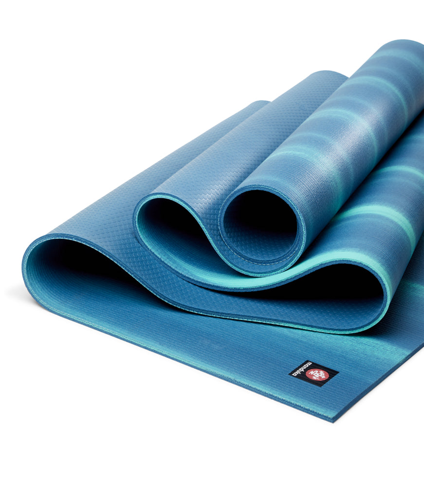 Manduka PRO 6mm Yoga Mat - Float Colour Fields - folded | Eco Yoga Store