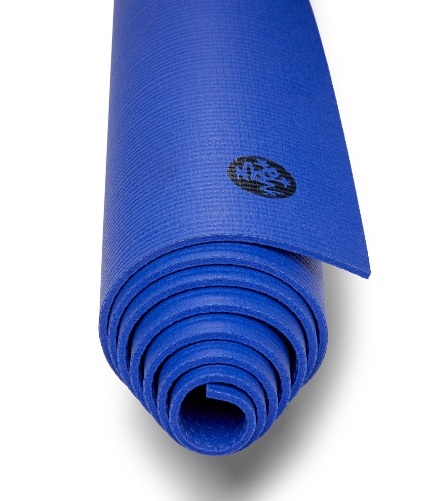 Manduka PROLite 5mm - Amethyst - rolled end on | Eco Yoga Store