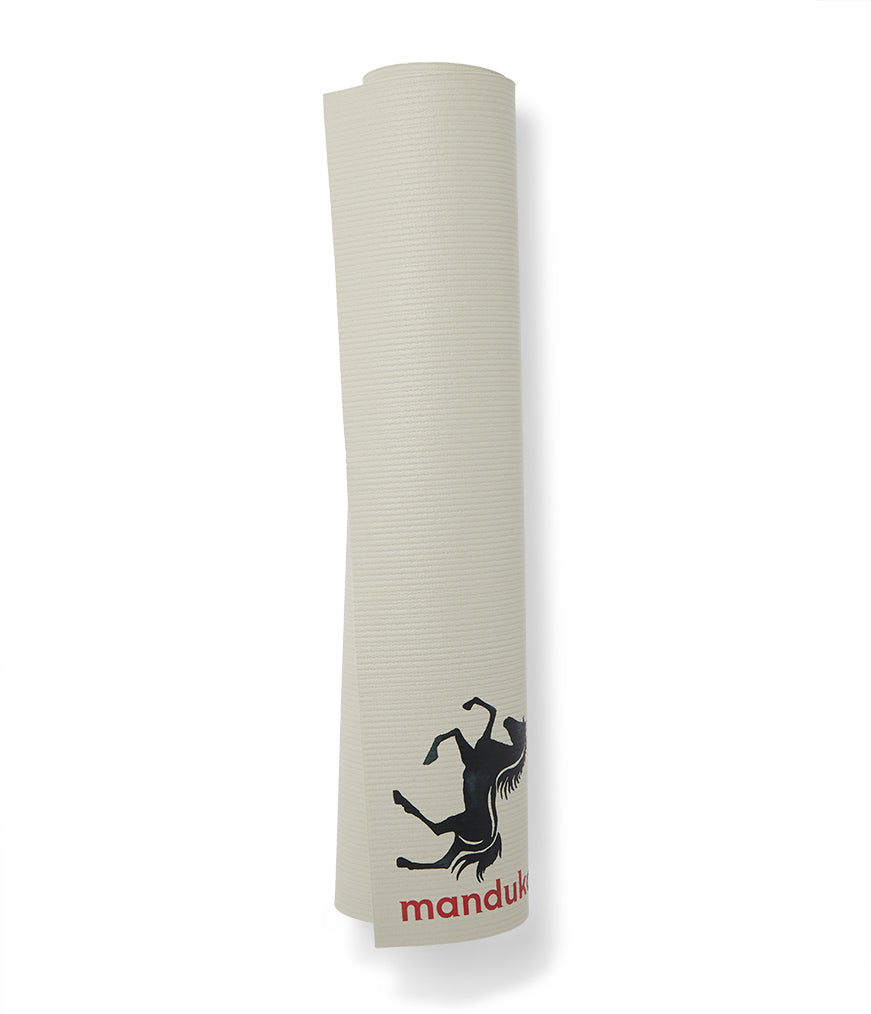 Manduka PROLite 5mm - Fire Horse - rolled vertical | Eco Yoga Store