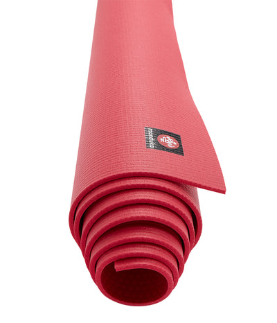 Manduka PROLite 5mm - Orchid - rolled end on | Eco Yoga Store