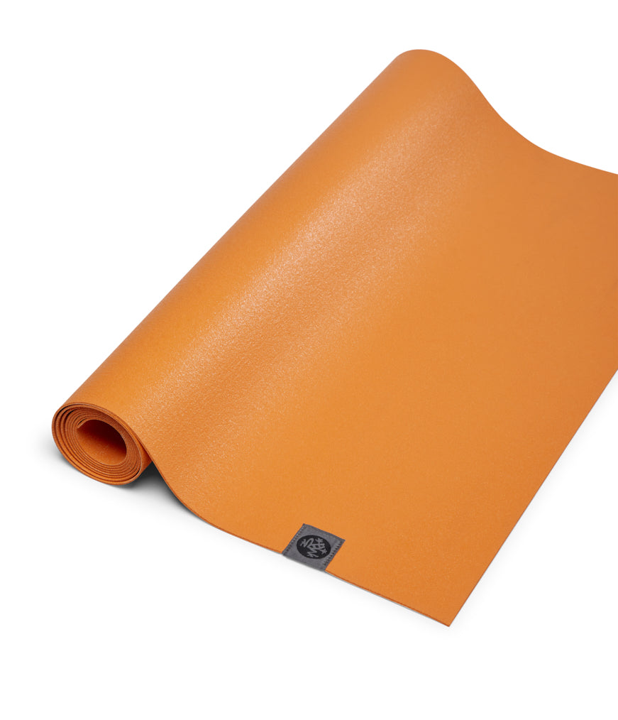 Manduka eKO Superlite 1.5mm Yoga Mat - Ray - part rolled | Eco Yoga Store