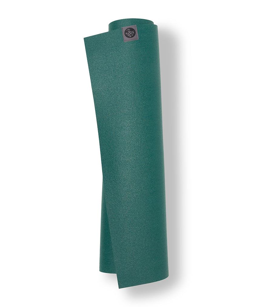 Manduka eKO Superlite 1.5mm Yoga Mat - Cascade  - rolled vertical | Eco Yoga Store