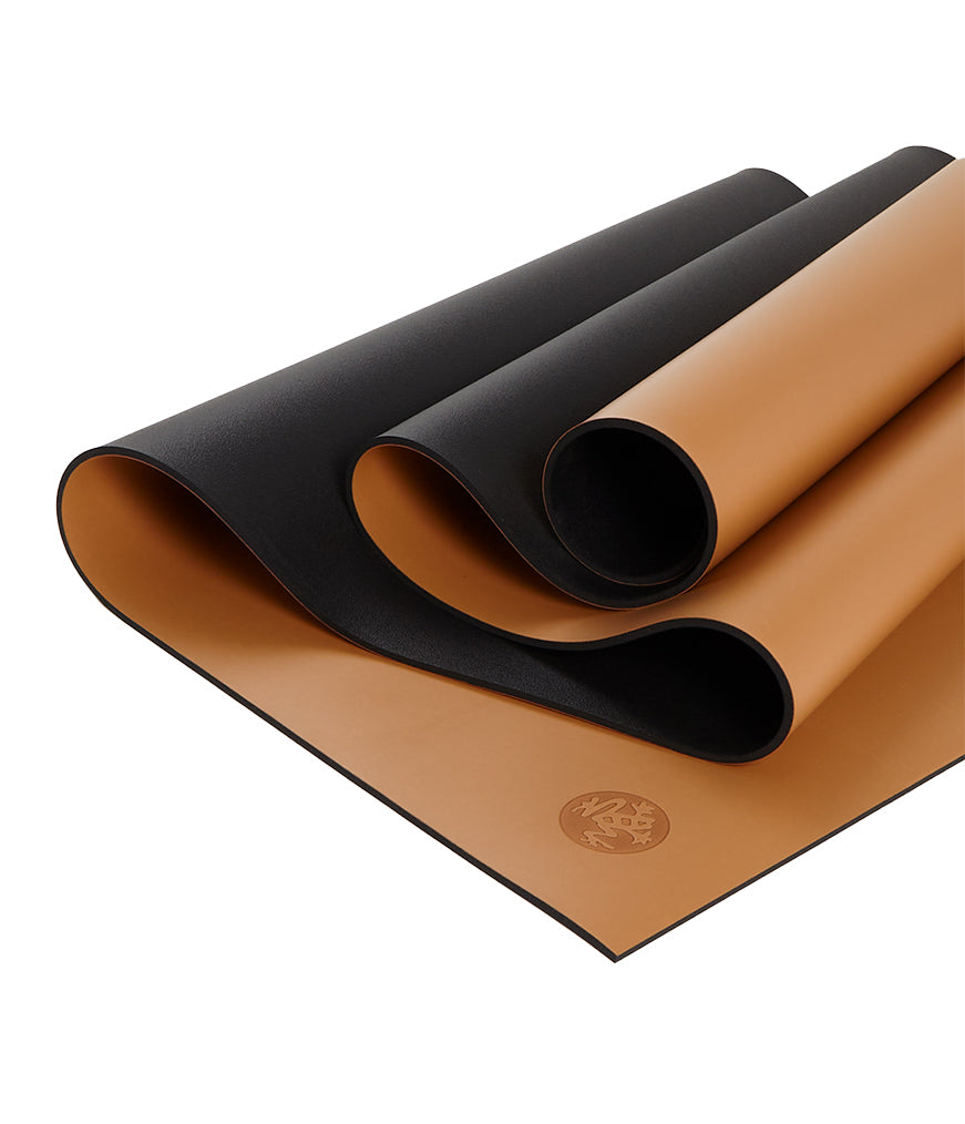 Manduka GRP Adapt 5mm Yoga Mat - Terracotta - folded | Eco Yoga Store