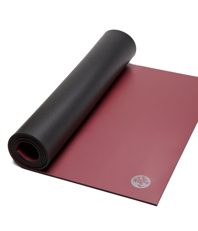 Manduka GRP Adapt 5mm Yoga Mat - Verve - part rolled | Eco Yoga Store