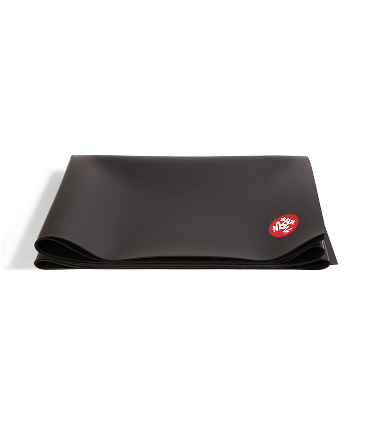 Manduka GRP Adapt Travel 1.5mm Yoga Mat - Carbon Black - folded | Eco Yoga Store