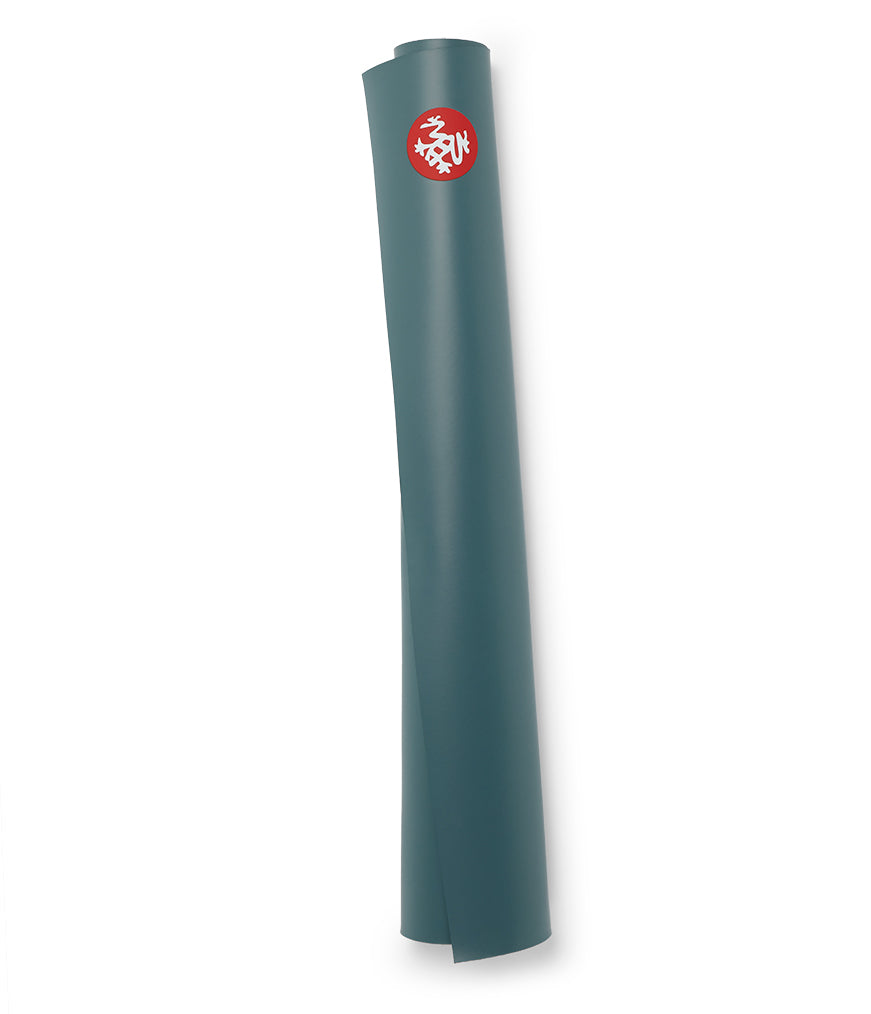 Manduka GRP Adapt Travel 1.5mm Yoga Mat - Dark Lotus - rolled vertical | Eco Yoga Store