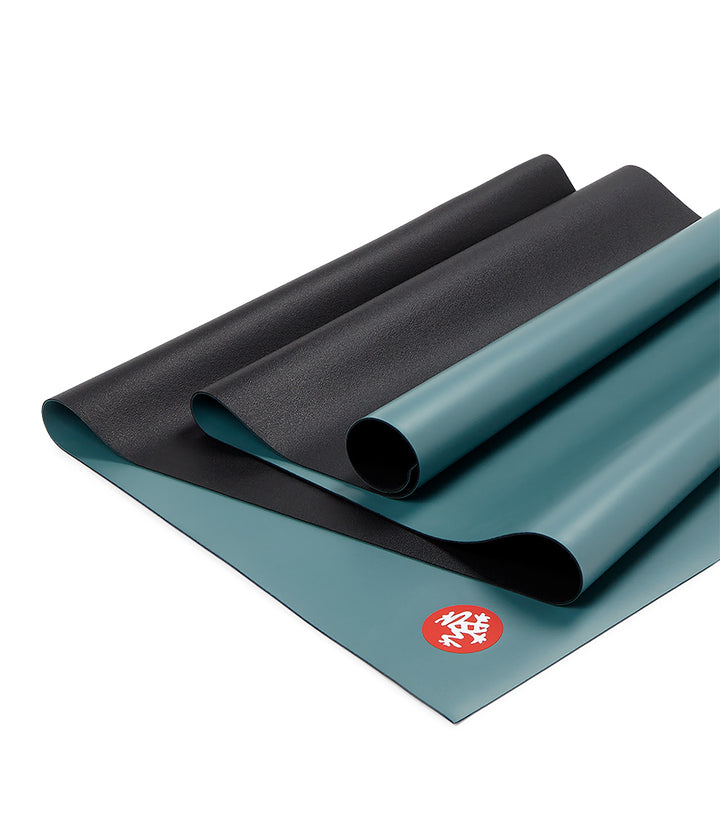 Manduka GRP Adapt Travel 1.5mm Yoga Mat - Dark Lotus - part folded | Eco Yoga Store
