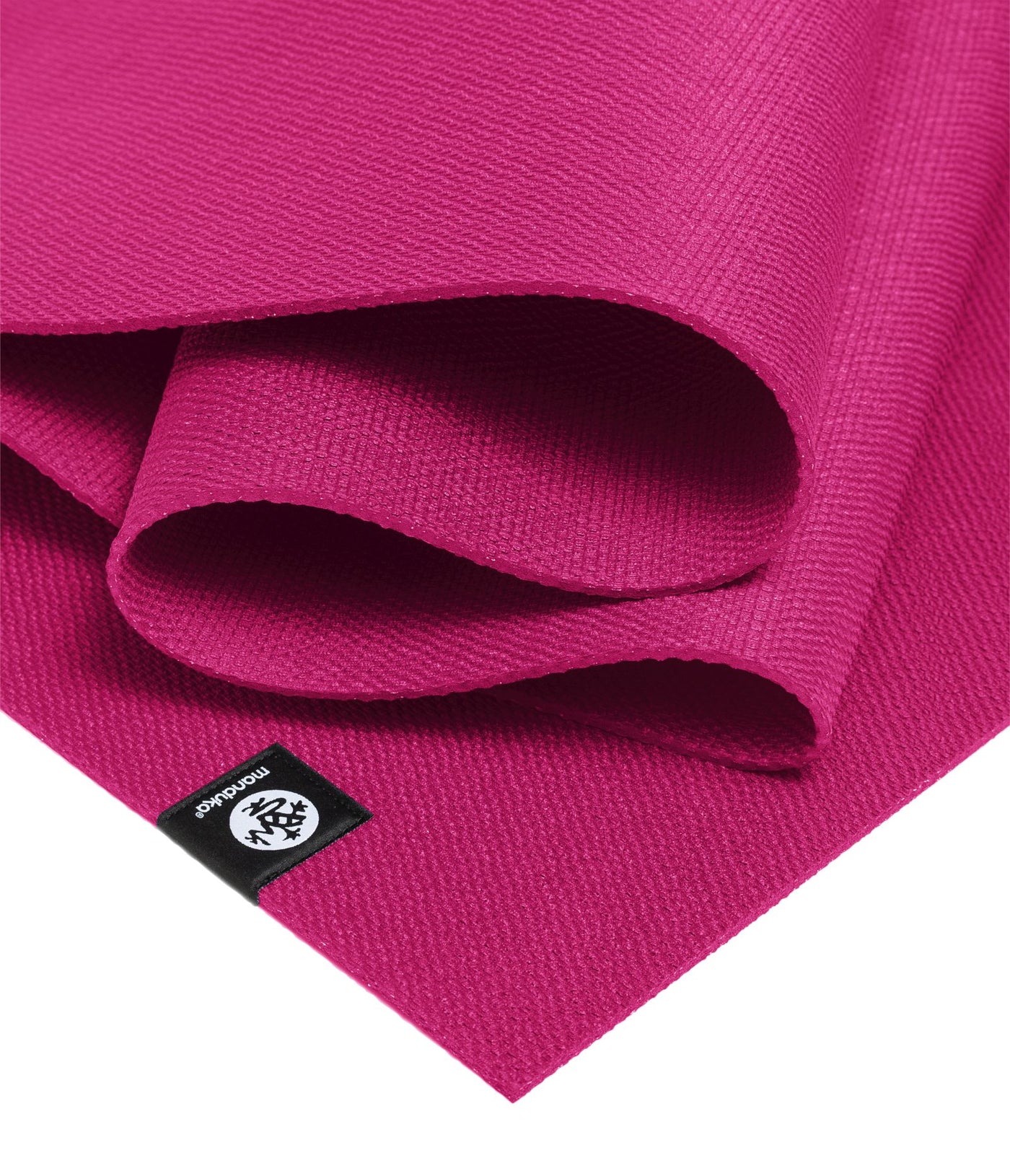 Manduka X 5mm Yoga Mat - Dark Pink - Folded | Eco Yoga Store