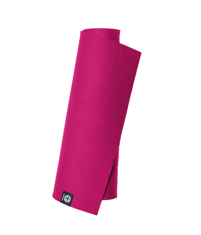 Manduka X 5mm Yoga Mat - Dark Pink - Rolled | Eco Yoga Store