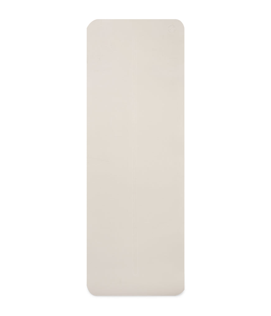 Manduka Begin Mat 5mm Yoga Mat - Crystal Thunder - lying flat | Eco Yoga Store
