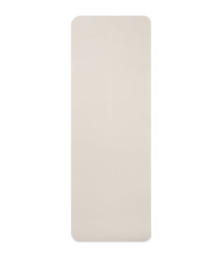 Manduka Begin Mat 5mm Yoga Mat - Crystal Thunder - lying flat | Eco Yoga Store