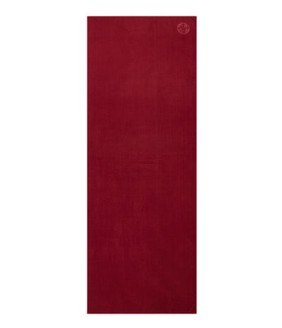 Manduka eQua Mat Towel - Verve - unrolled | Eco Yoga Store
