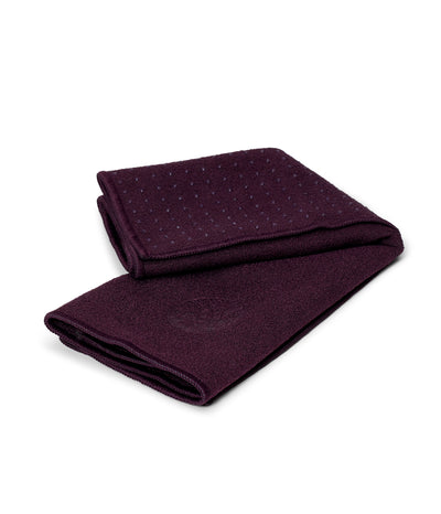 Manduka Yogitoes Hand Towel - Indulge - folded | Eco Yoga Store
