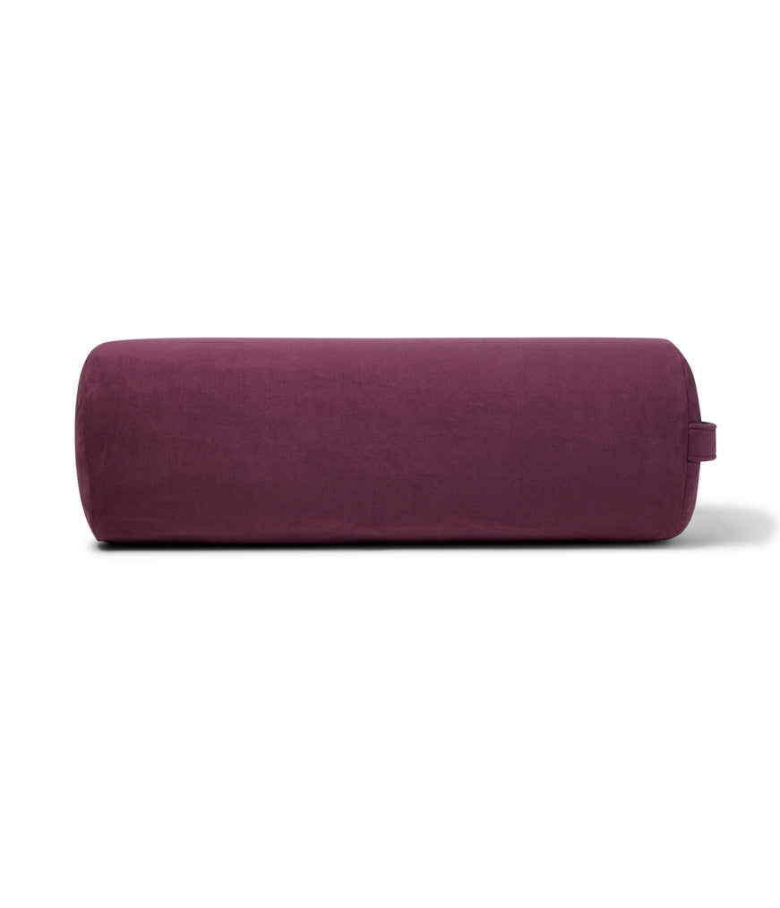 Manduka Enlight Round Bolster - Indulge - horizintal | Eco Yoga Store