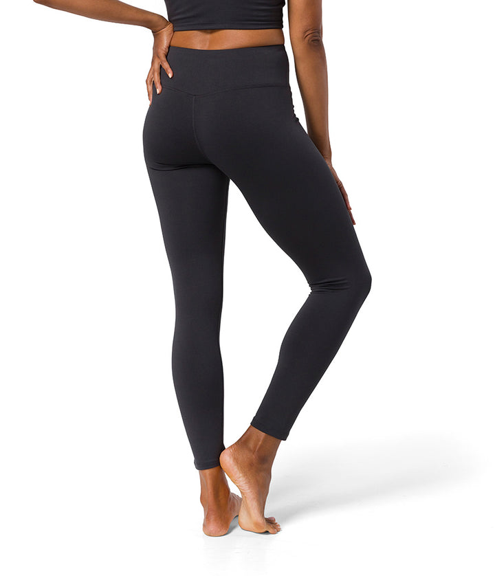 Dhara Legging - Phantom - Rear View - Gallery Image 4 | Manduka | Eco Yoga Store