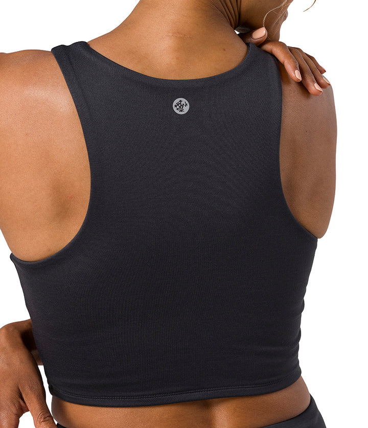 Dhara Tank - Phantom - Rear View - Gallery Image 6 | Manduka | Eco Yoga Store