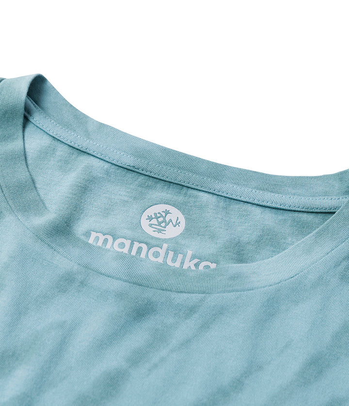 Shanti Tank - Beetle - Collar View - Gallery Image 13 | Manduka | Eco Yoga Store