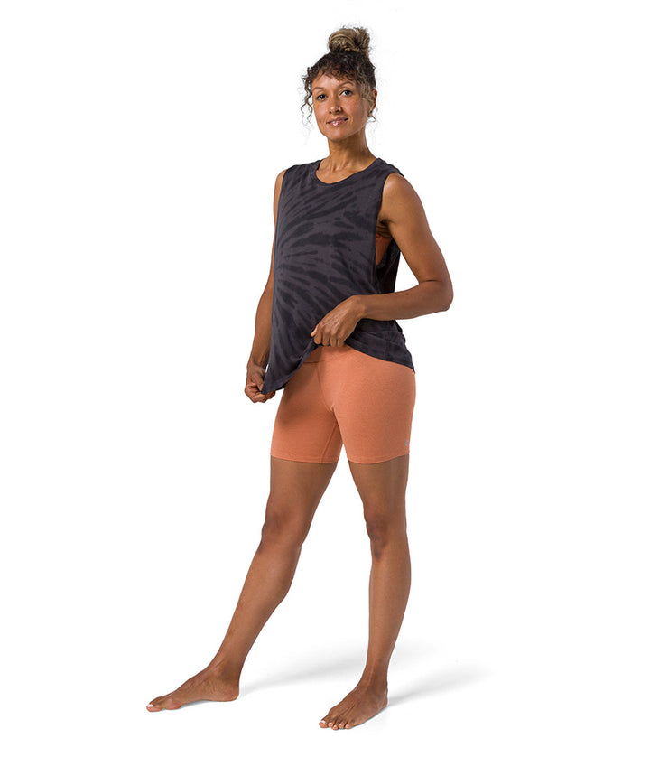 Shanti Tank - Phantom - Front View - Gallery Image 1 | Manduka | Eco Yoga Store