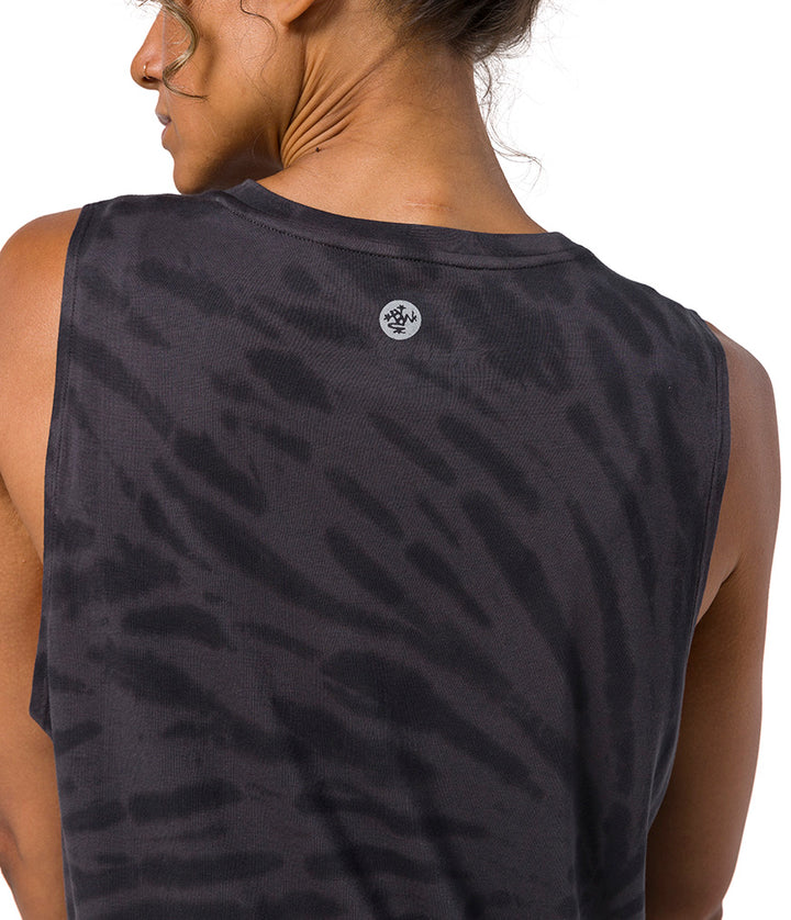 Shanti Tank - Phantom - Rea View - Gallery Image 5 | Manduka | Eco Yoga Store