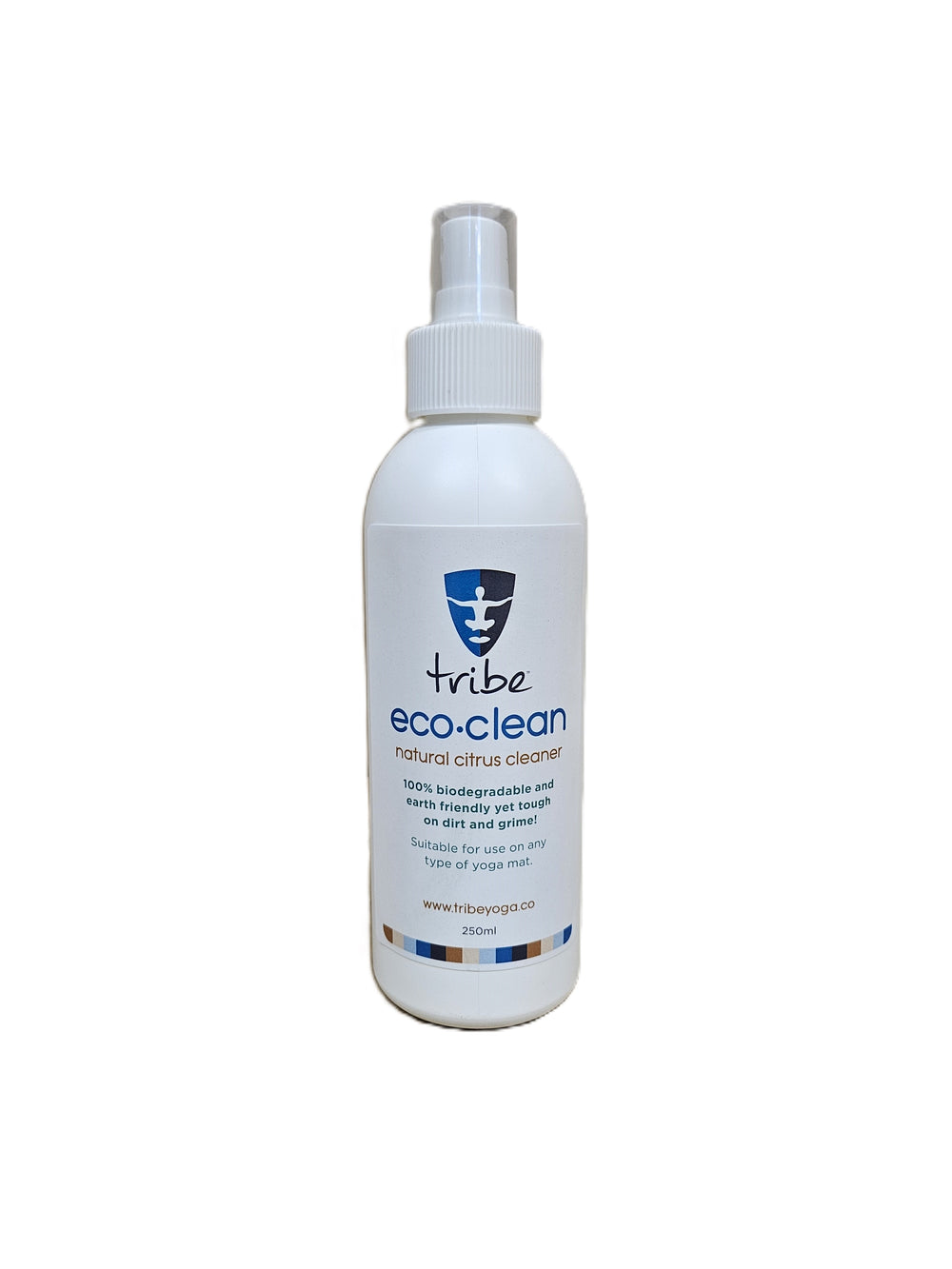 TRIBE Eco Mat Cleaner - 250ml bottle - front label showing | Eco Yoga Store