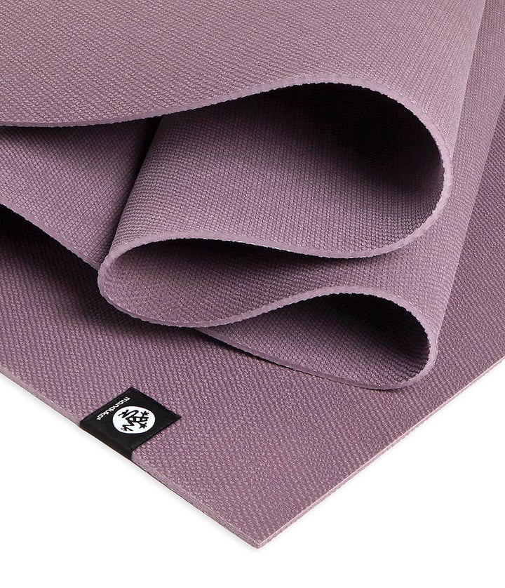 Manduka X 5mm Yoga Mat - Elderberry - Folded | Eco Yoga Store