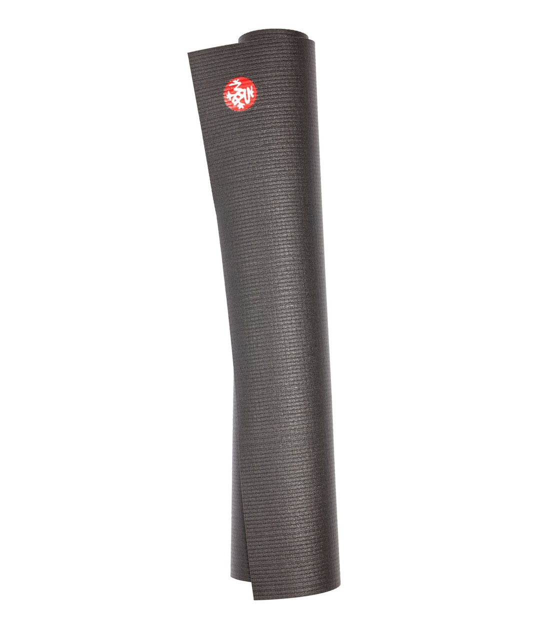 Manduka PRO Travel 2.5mm Long Yoga Mat - Black - rolled | Eco Yoga Store