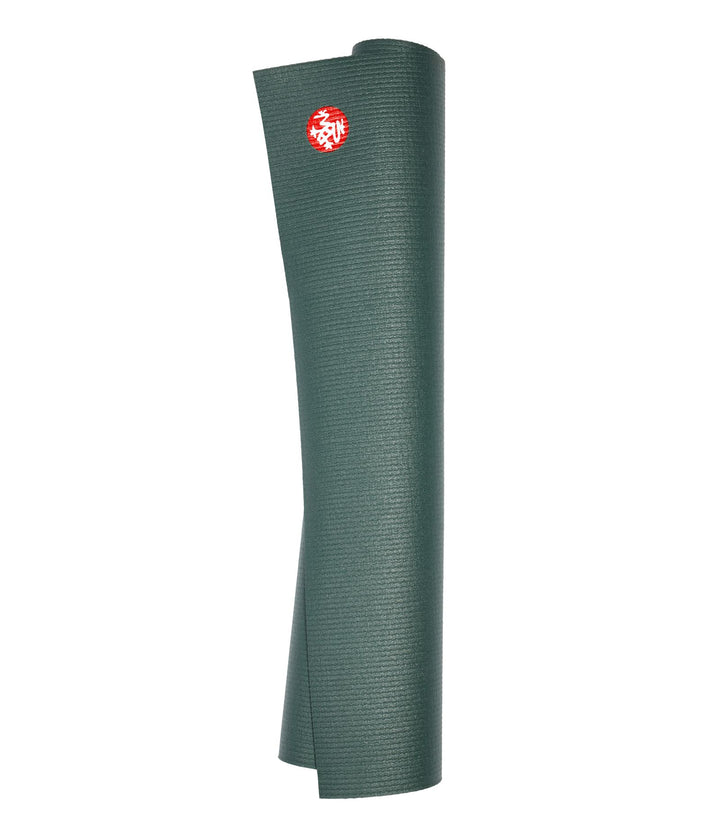 Manduka PRO Travel 2.5mm Long Yoga Mat - Sage - rolled | Eco Yoga Store