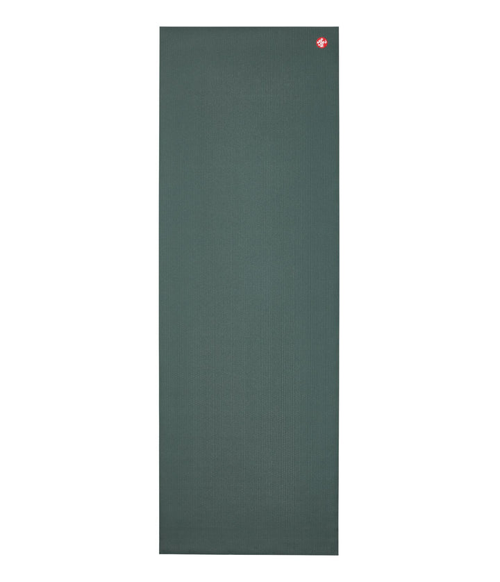 Manduka PRO Travel 2.5mm Long Yoga Mat - Sage - unfurled | Eco Yoga Store