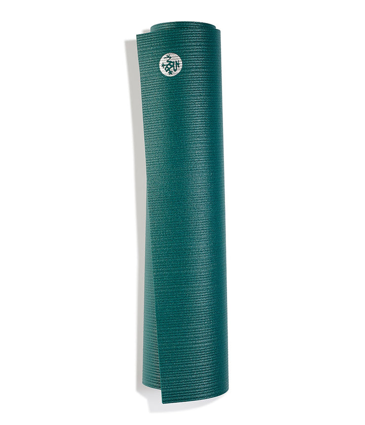 Manduka PROLite 5mm - Dark Deep Sea - rolled vertical | Eco Yoga Store