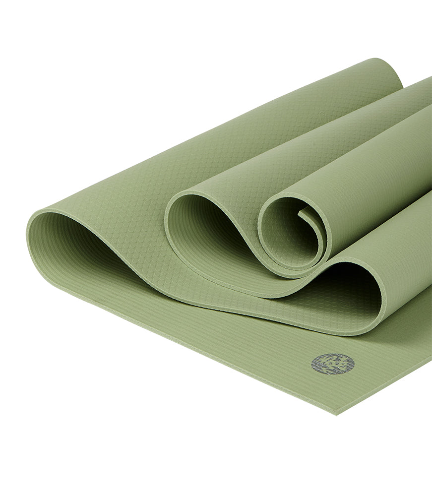 Manduka PROLite 5mm - Celadon Green - folded | Eco Yoga Store