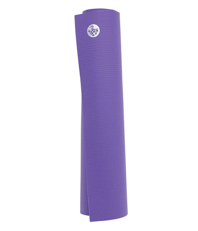 Manduka PROLite 5mm - Paisley Purple - rolled vertical | Eco Yoga Store