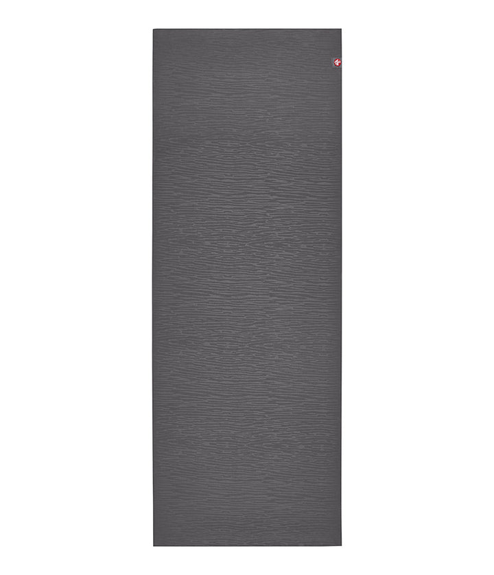 Manduka eKO 5mm Long Yoga Mat - Charcoal - unfurled | Eco Yoga Store