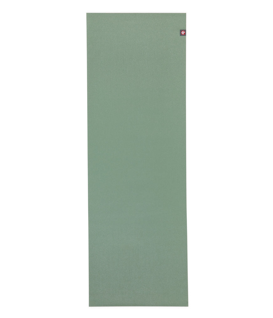 Manduka eKO Superlite 1.5mm Yoga Mat - Leaf Green - unfurled | Eco Yoga Store