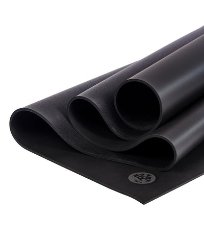 Manduka GRP Adapt 5mm Yoga Mat - Black - folded | Eco Yoga Store
