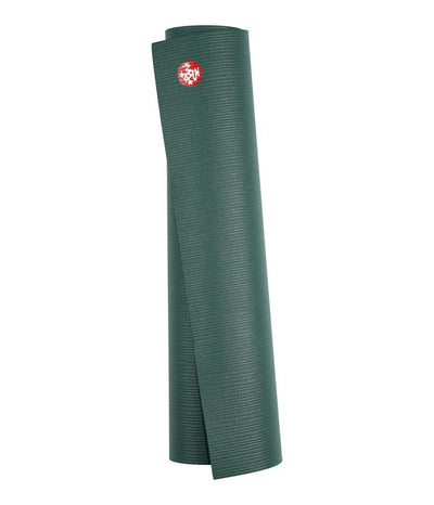Manduka PRO 6mm Yoga Mat - Sage - rolled vertical | Eco Yoga Store