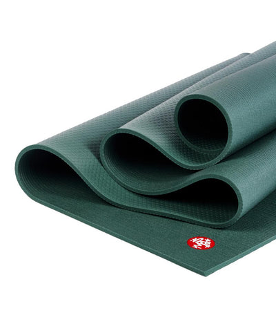 Manduka PRO 6mm Yoga Mat - Sage - folded | Eco Yoga Store