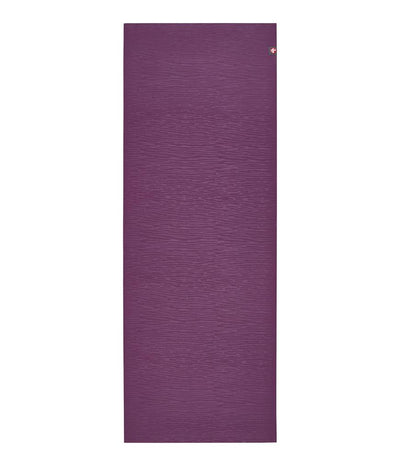 Manduka eKOLite 5mm Yoga Mat - Acai Midnight - unfurled | Eco Yoga Store