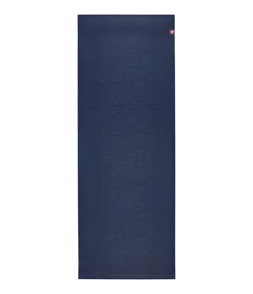 Manduka eKOLite 5mm Yoga Mat - Midnight - unfurled | Eco Yoga Store