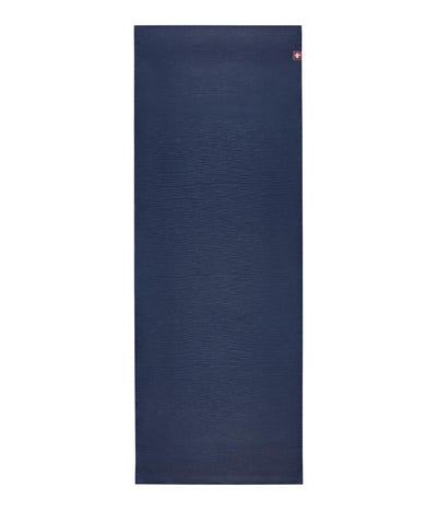 Manduka eKOLite 5mm Yoga Mat - Midnight - unfurled | Eco Yoga Store