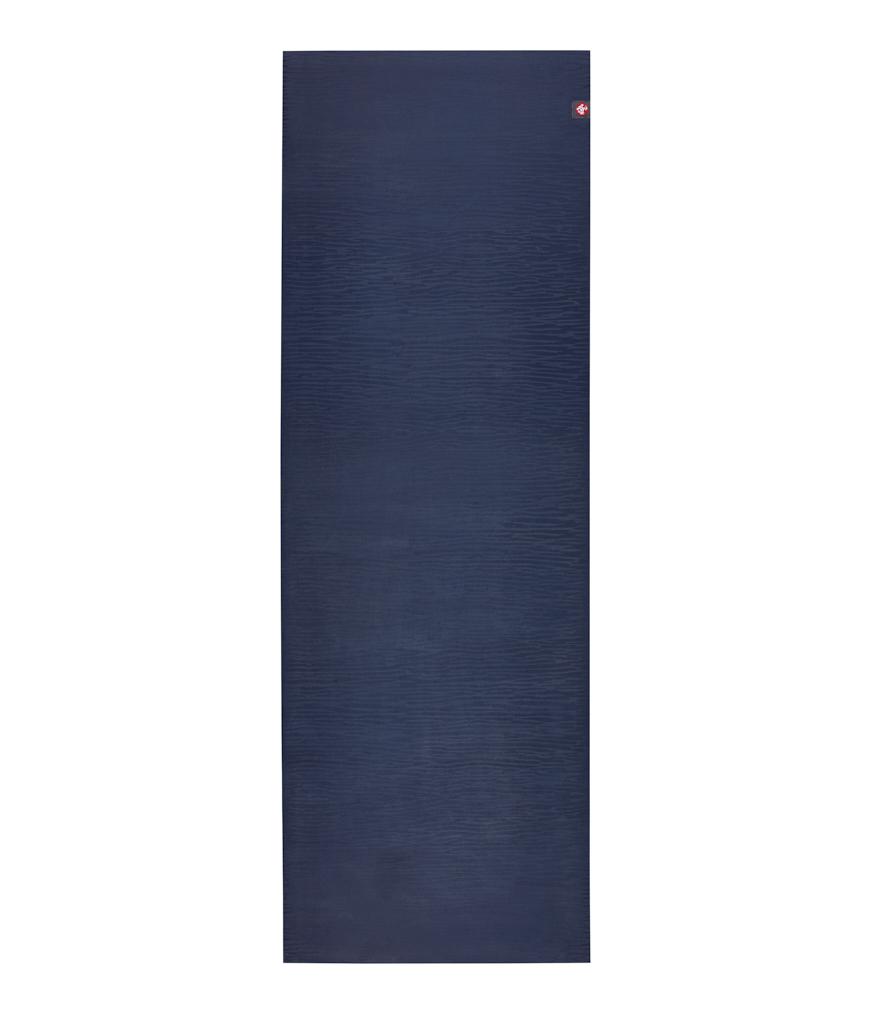 Manduka eKOLite 4mm Yoga Mat - Midnight - unfurled | Eco Yoga Store