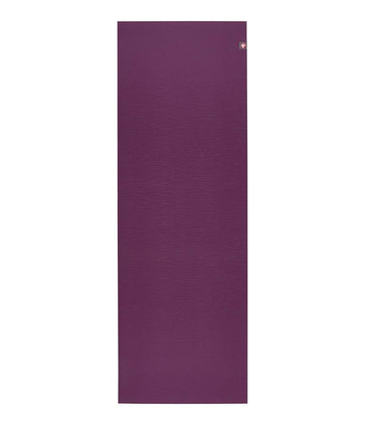 Manduka eKOLite 4mm Yoga Mat - Acai Midnight - unfurled | Eco Yoga Store