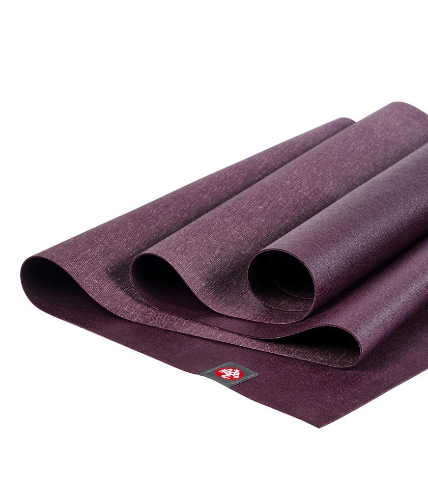 Manduka eKO Superlite 1.5mm Yoga Mat - Acai -folded | Eco Yoga Store