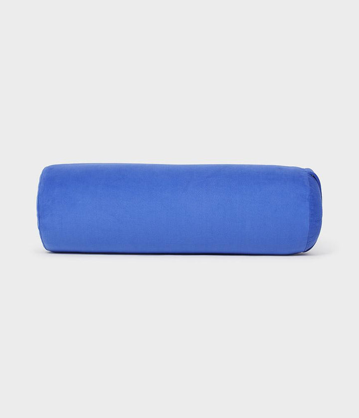 Manduka Enlight Round Bolster - Surf - horizintal | Eco Yoga Store