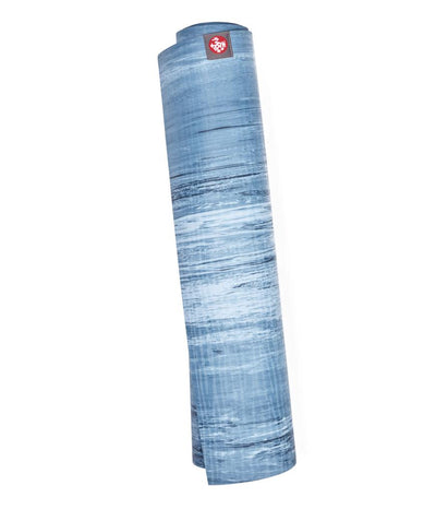 Manduka eKOLite 5mm Yoga Mat - Ebb - rolled vertical | Eco Yoga Store