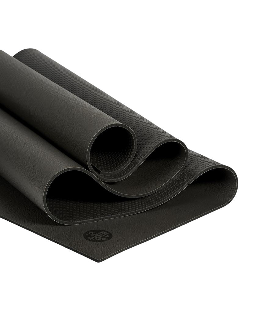Manduka GRP 6mm Hot Yoga Mat - Steel Grey - folded | Eco Yoga Store
